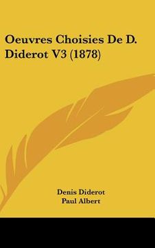 portada oeuvres choisies de d. diderot v3 (1878) (en Inglés)