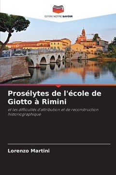 portada Prosélytes de l'école de Giotto à Rimini (in French)