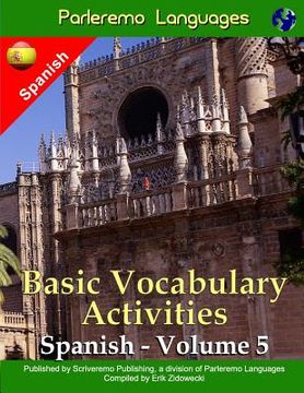 portada Parleremo Languages Basic Vocabulary Activities Spanish - Volume 5 (in Spanish)