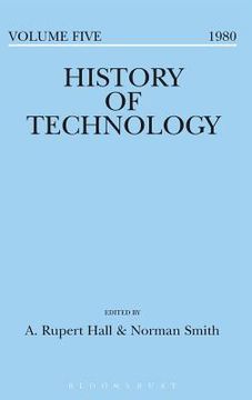 portada History of Technology Volume 5 (in English)