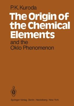 portada the origin of the chemical elements and the oklo phenomenon (en Inglés)