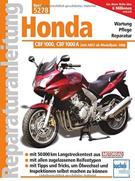 portada Honda cbf 1000 / cbf 1000 a: (Mit Abs) ab Modelljahr 2006 (en Alemán)