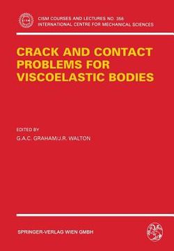 portada crack and contact problems for viscoelastic bodies (en Inglés)