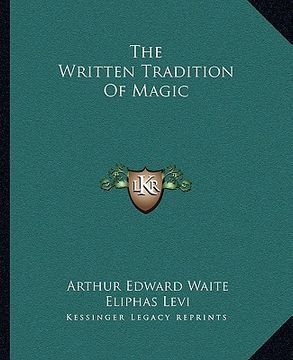 portada the written tradition of magic