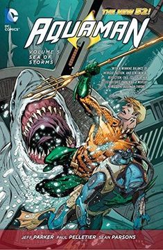 portada Aquaman Vol. 5: Sea of Storms (The New 52) (Aquaman: The New 52!) 