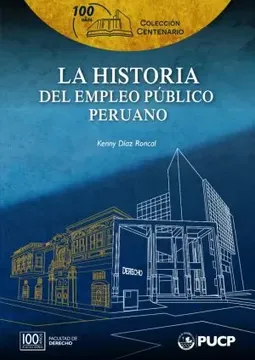 portada LA HISTORIA DEL EMPLEO PÚBLICO PERUANO (in Spanish)