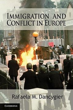 portada Immigration and Conflict in Europe Paperback (Cambridge Studies in Comparative Politics) (en Inglés)