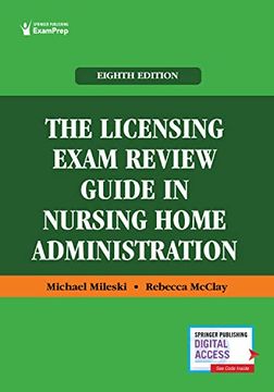 portada The Licensing Exam Review Guide in Nursing Home Administration (en Inglés)