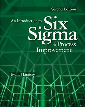 portada an introduction to six sigma and process improvement (with printed access card) (in English)