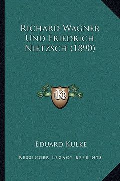 portada richard wagner und friedrich nietzsch (1890) (in English)