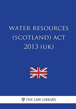 portada Water Resources (Scotland) act 2013 (Uk) (en Inglés)