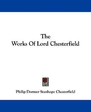 portada the works of lord chesterfield (in English)