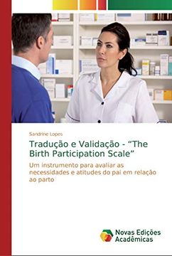 portada Tradução e Validação - "The Birth Participation Scale" (en Portugués)
