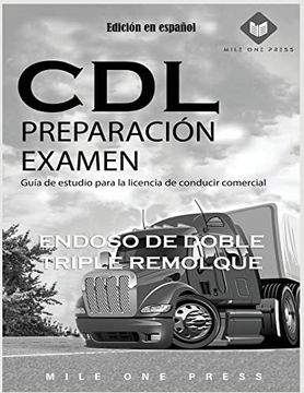 portada Examen de Preparación Para Cdl: Endoso de Doble Remolque Triple