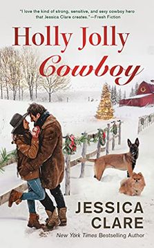 portada Holly Jolly Cowboy: 7 (The Wyoming Cowboys Series) (en Inglés)