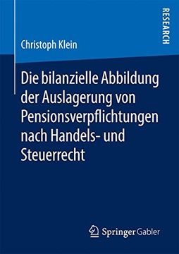 portada Die Bilanzielle Abbildung der Auslagerung von Pensionsverpflichtungen Nach Handels- und Steuerrecht (en Alemán)