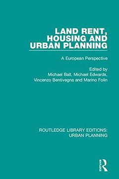portada Land Rent, Housing and Urban Planning: A European Perspective (en Inglés)