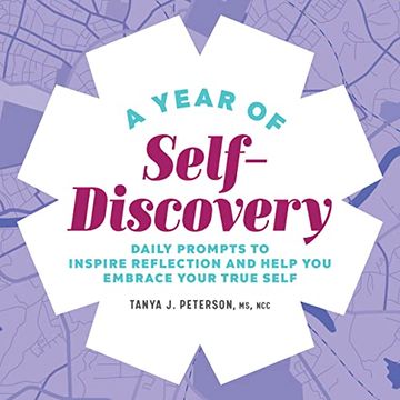 portada A Year of Self-Discovery: Daily Prompts to Inspire Reflection and Help you Embrace Your True Self (en Inglés)