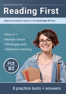 portada Reading First: Eight More Practice Tests for the Cambridge b2 First (in English)