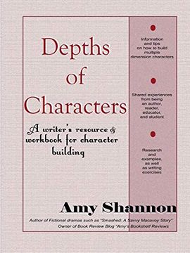 portada Depths of Characters: A Writer's Resource & Workbook for Character Building (en Inglés)