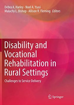 portada Disability and Vocational Rehabilitation in Rural Settings: Challenges to Service Delivery (in English)
