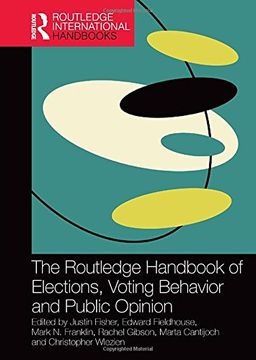 portada The Routledge Handbook of Elections, Voting Behavior and Public Opinion (in English)