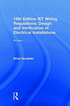 portada Iet Wiring Regulations: Design and Verification of Electrical Installations, 9th ed 