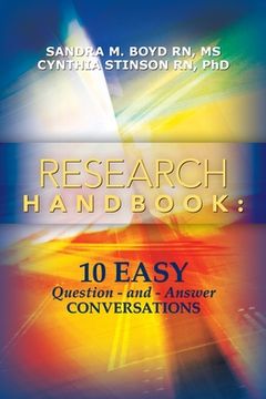 portada Research Handbook: 10 Easy Question - and - Answer Conversations (en Inglés)