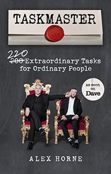 portada Taskmaster: 200 Extraordinary Tasks for Ordinary People (en Inglés)