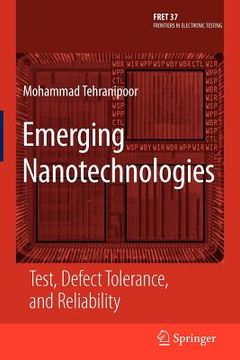 portada emerging nanotechnologies: test, defect tolerance, and reliability (en Inglés)
