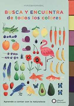 portada Busca y Encuentra de Todos los Colores: Aprende a Contar con la Naturalez (in Spanish)