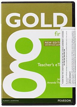 portada Gold First new Edition Etext Teacher Cd-Rom (in English)