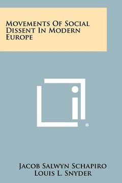 portada movements of social dissent in modern europe (en Inglés)