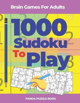 portada Brain Games For Adults -1000 Sudoku To Play: Brain Teaser Puzzles (en Inglés)