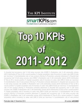 portada Top 10 KPIs of 2011-2012 (en Inglés)