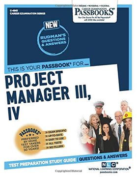 portada Project Manager Iii, iv (en Inglés)