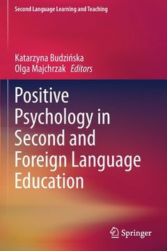 portada Positive Psychology in Second and Foreign Language Education (en Inglés)