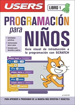 portada Programación Para Niños - Libro1 - Guía Visual de Introducción a la Programación con Scratch