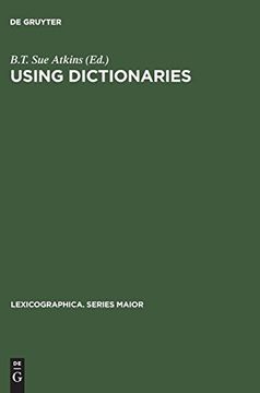 portada Using Dictionaries, Studies of Dictionary use Etc. (Lexicographica) 