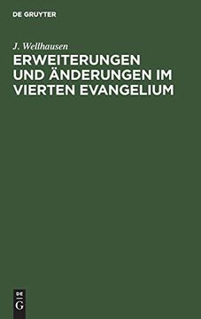 portada Erweiterungen und Änderungen im Vierten Evangelium (en Alemán)