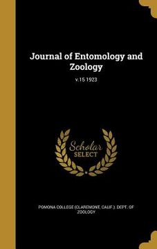 portada Journal of Entomology and Zoology; v.15 1923 (en Inglés)