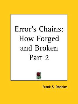 portada error's chains: how forged and broken part 1 (en Inglés)