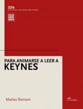 portada Para Animarse A Leer A Keynes