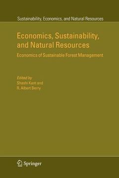 portada economics, sustainability, and natural resources: economics of sustainable forest management