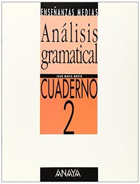 portada Análisis Gramatical. Cuaderno 2 (in Spanish)