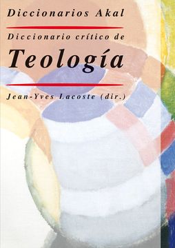 portada Diccionario Akal Critico de Teologia
