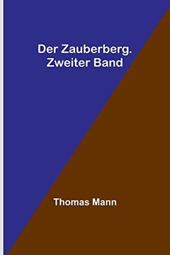 portada Der Zauberberg. Zweiter Band (in German)