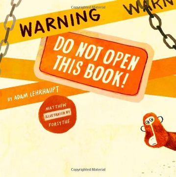 portada warning: do not open this book! (in English)