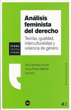 portada Análisis Feminista del Derecho (Transformacions)