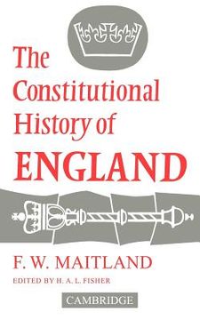 portada Constitutional History of England (en Inglés)